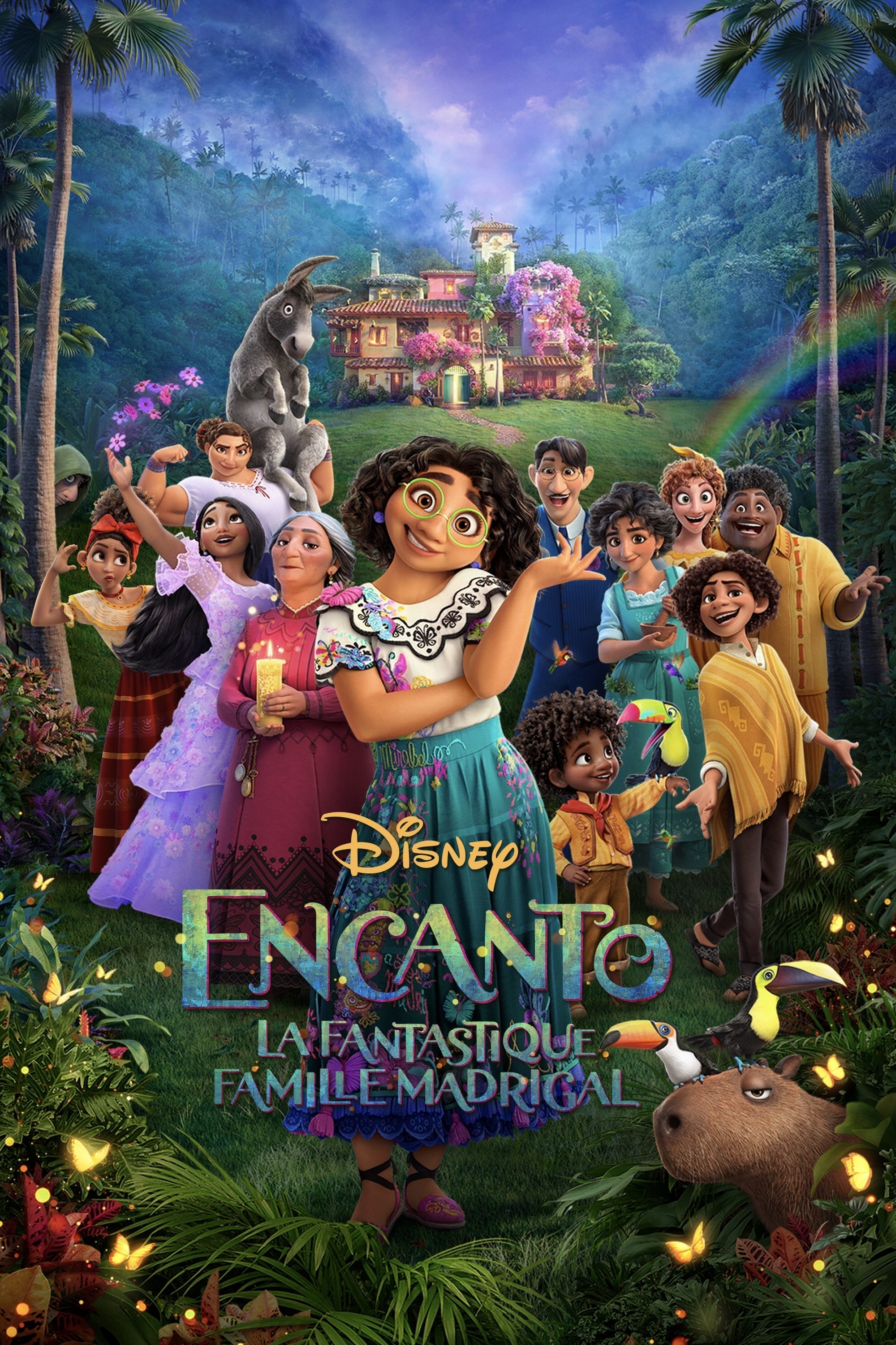 Affiche du film "Encanto, la fantastique famille Madrigal"