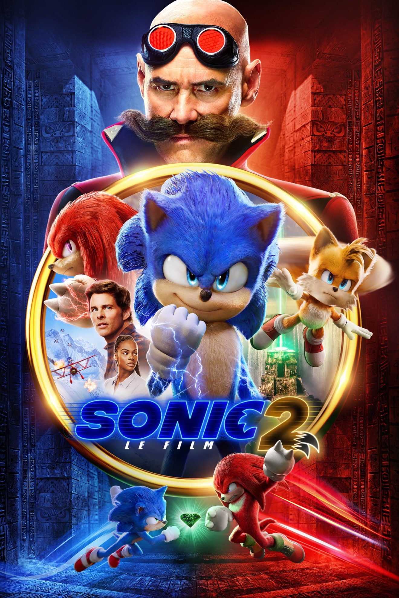 Affiche du film "Sonic 2, le film"