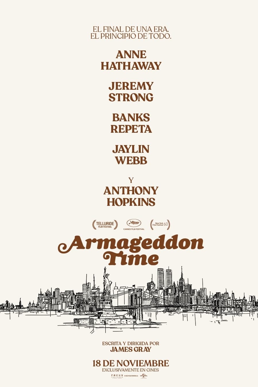 Affiche du film "Armageddon Time"