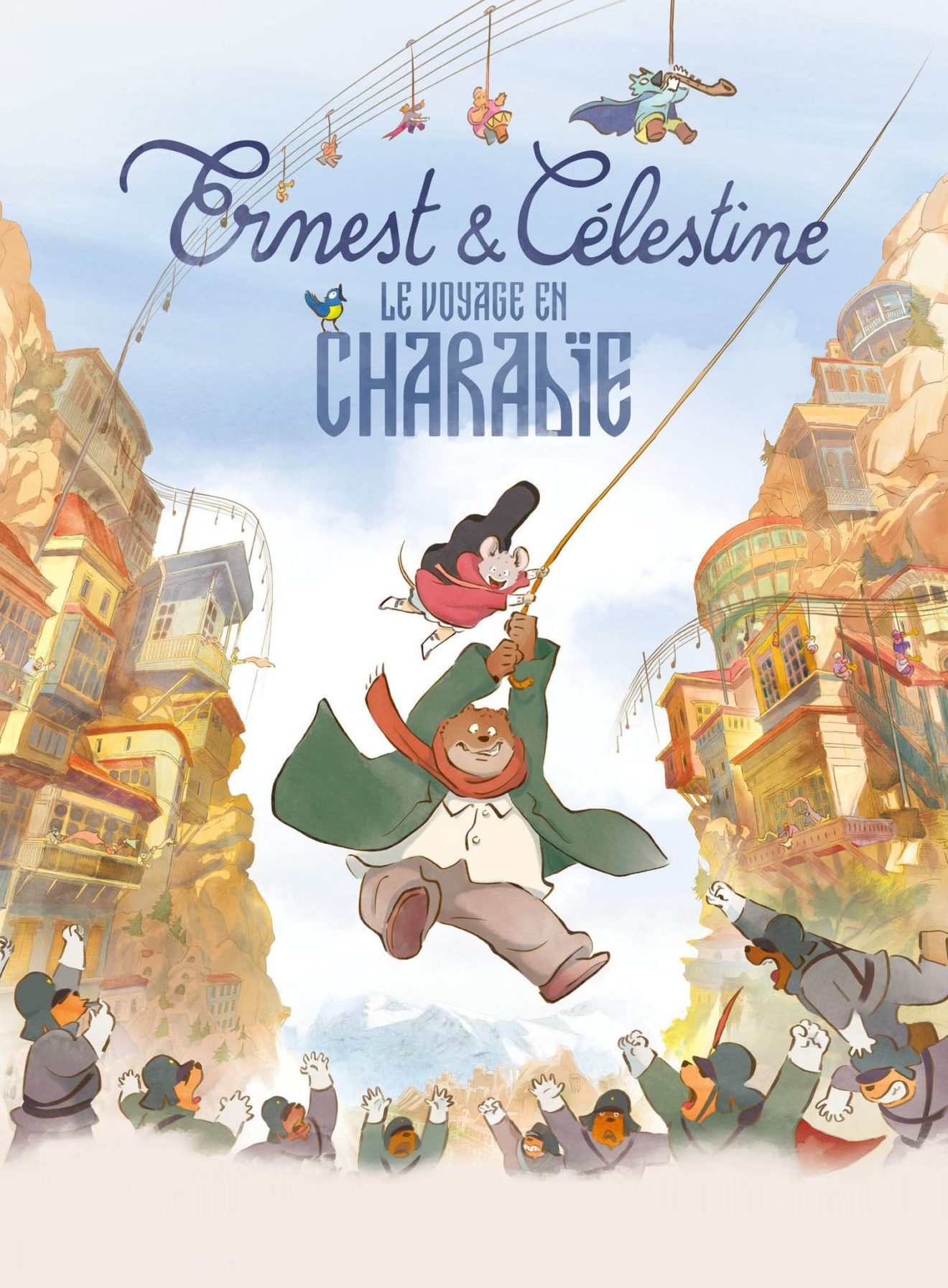 Affiche du film "Ernest et Célestine, le Voyage en Charabie"