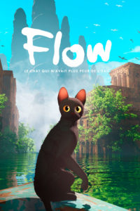 Affiche du film "Flow, le chat qui n'avait plus peur de l'eau"