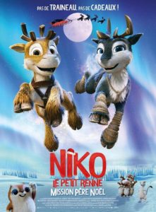 Affiche du film "Niko le petit renne, mission Père Noël"